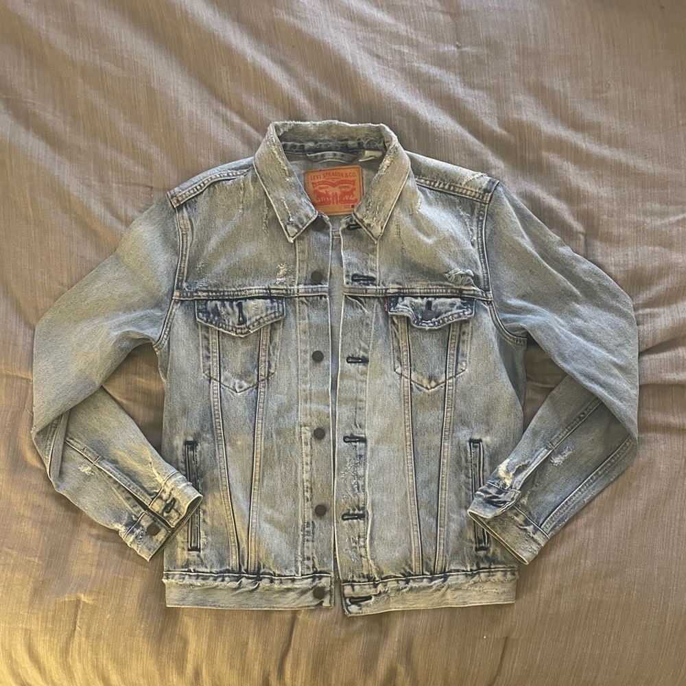Distressed Levi’s Denim Jacket